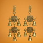 2 Step Chakram With Bell Wall Hanging