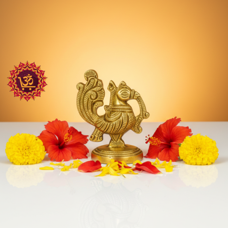 TPS-DCR-1003_Antique Brass Annam Mini Statue-0_WL