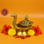 Brass Annam Incense Dhoopdani Burner - Handcrafted Vintage-Style Decor for Pooja Room