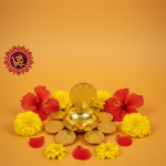 Astalakshmi 9 coin Kubera vilakku