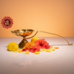 One Muk Arathi (Single Wick Brass Aarti).